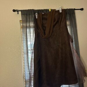 Braid’s maid dress with scarf